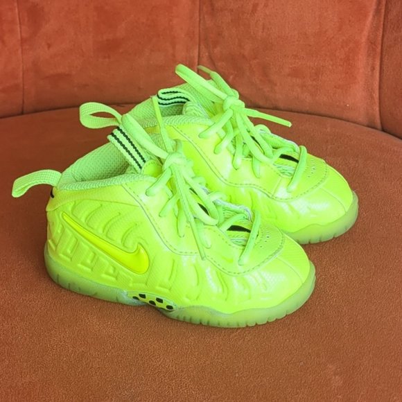 Nike Shoes Nike Little Posite Pro Volt Baby Sneaker Size 5c Poshmark